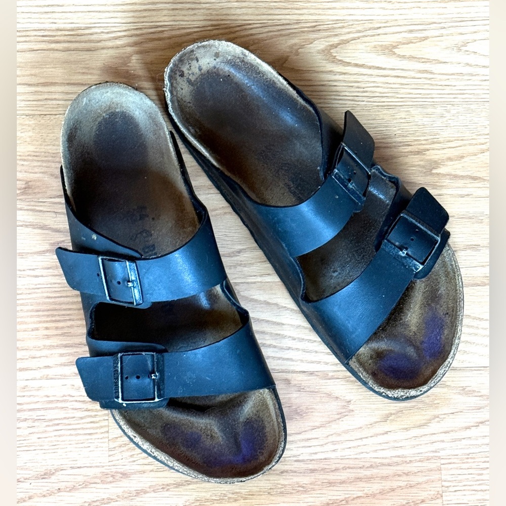 Birkenstock Black Double Strap Sandals